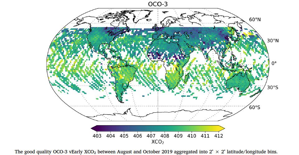 OCO-3 Hits the Mark for CO2 Observations